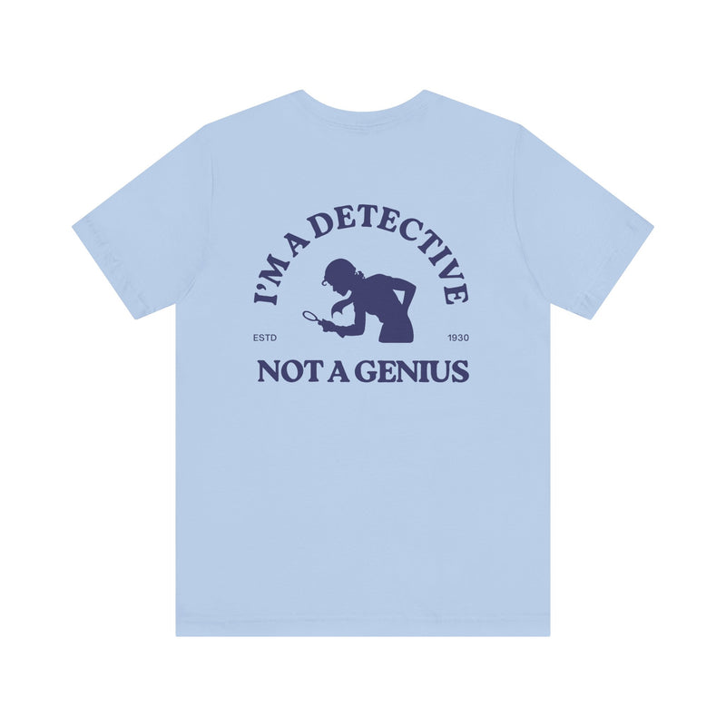 Nancy Drew Junior Detective Unisex Jersey Short Sleeve Tee