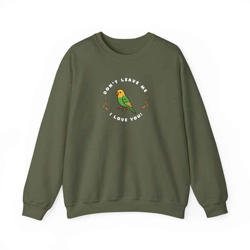 Lou Lou Don't Leave Me I Love You Sweatshirt Nancy Drew