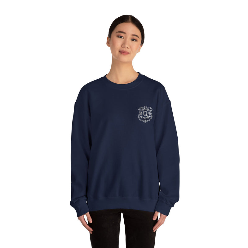 Nancy Drew Senior Detective EMBROIDERED Unisex Crewneck Sweatshirt