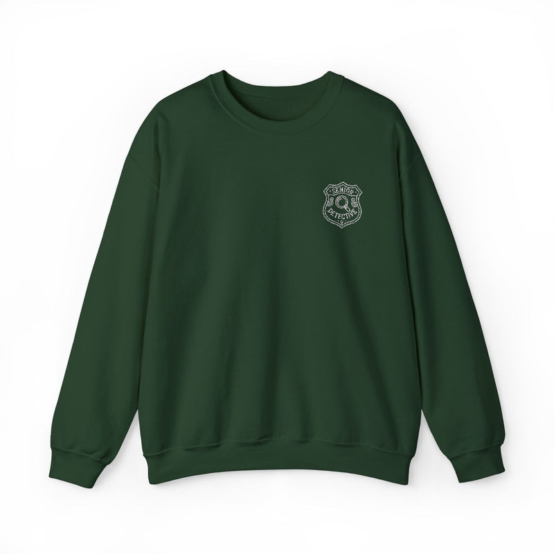 Nancy Drew Senior Detective EMBROIDERED Unisex Crewneck Sweatshirt