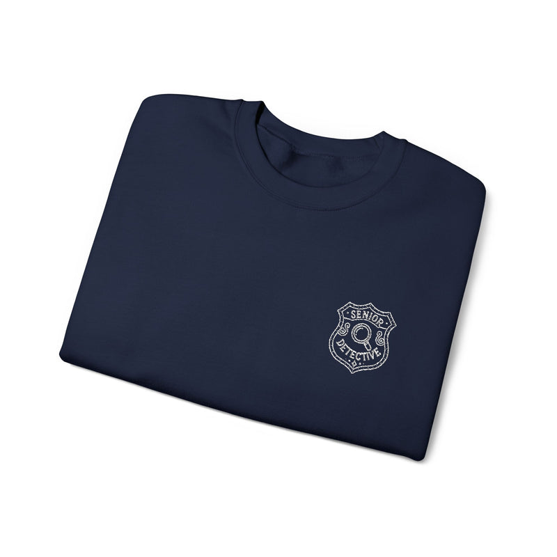 Nancy Drew Senior Detective EMBROIDERED Unisex Crewneck Sweatshirt