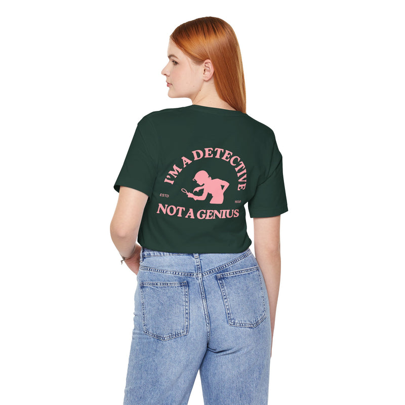 Nancy Drew Junior Detective Unisex Jersey Short Sleeve Tee