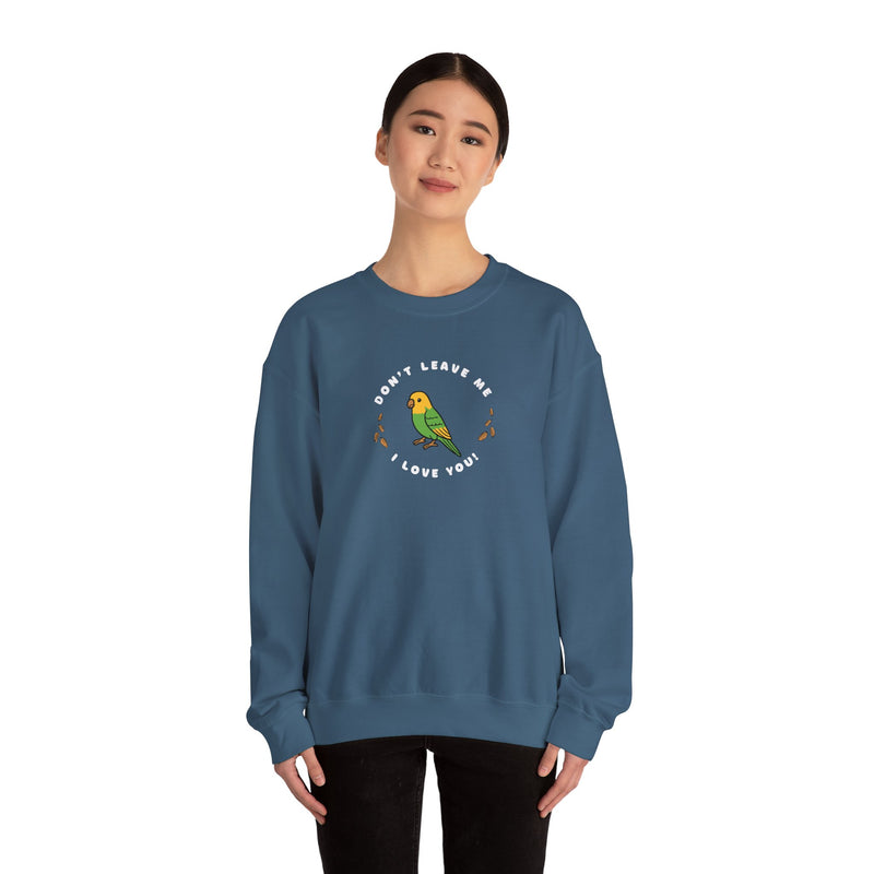 Lou Lou Don't Leave Me I Love You Sweatshirt Nancy Drew