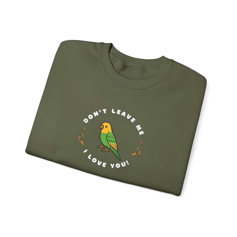 Lou Lou Don't Leave Me I Love You Sweatshirt Nancy Drew