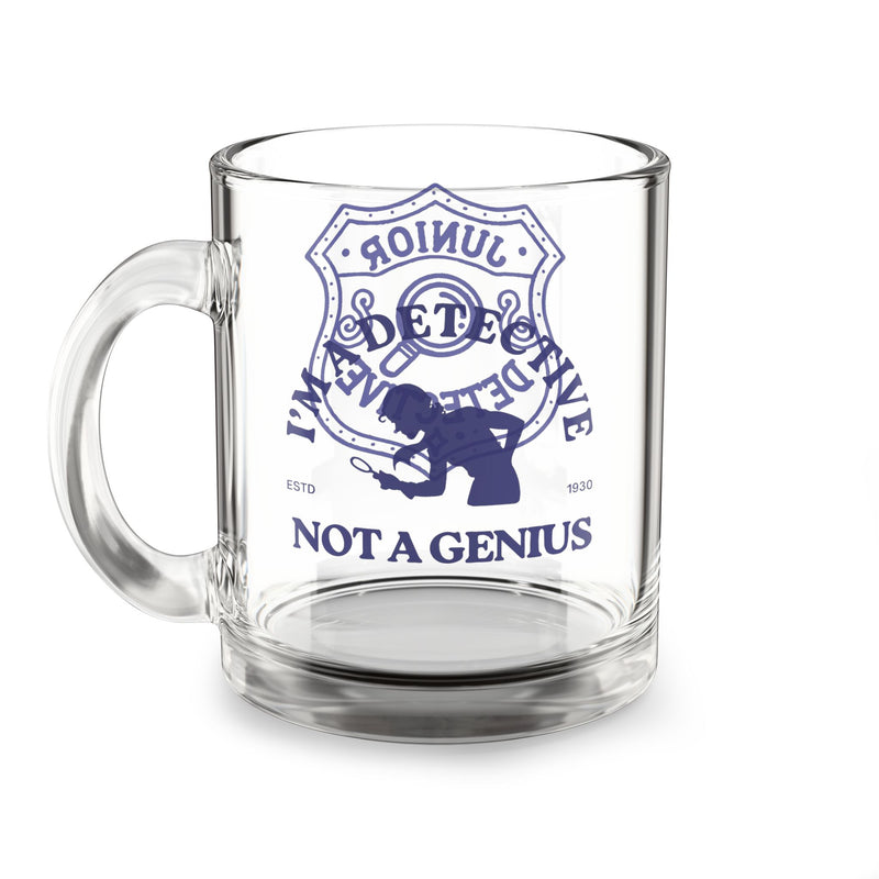 Nancy Drew Junior Detective Clear Glass Mug 10 oz