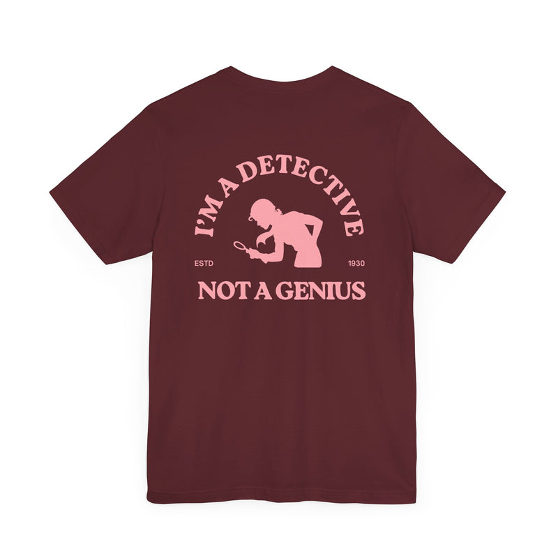 Nancy Drew Junior Detective Unisex Jersey Short Sleeve Tee
