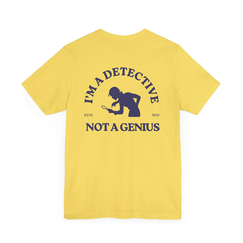 Nancy Drew Junior Detective Unisex Jersey Short Sleeve Tee