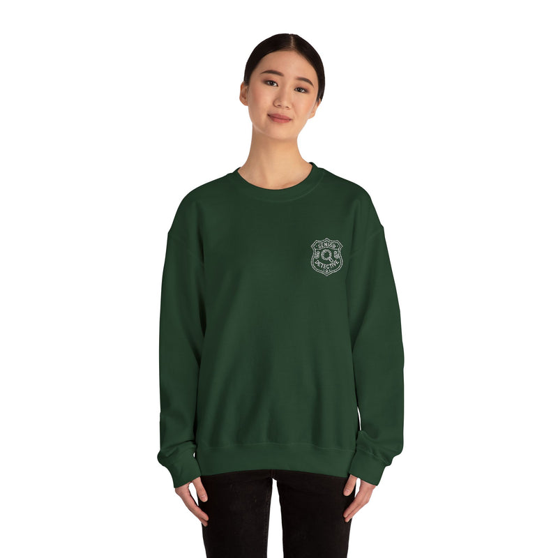 Nancy Drew Senior Detective EMBROIDERED Unisex Crewneck Sweatshirt