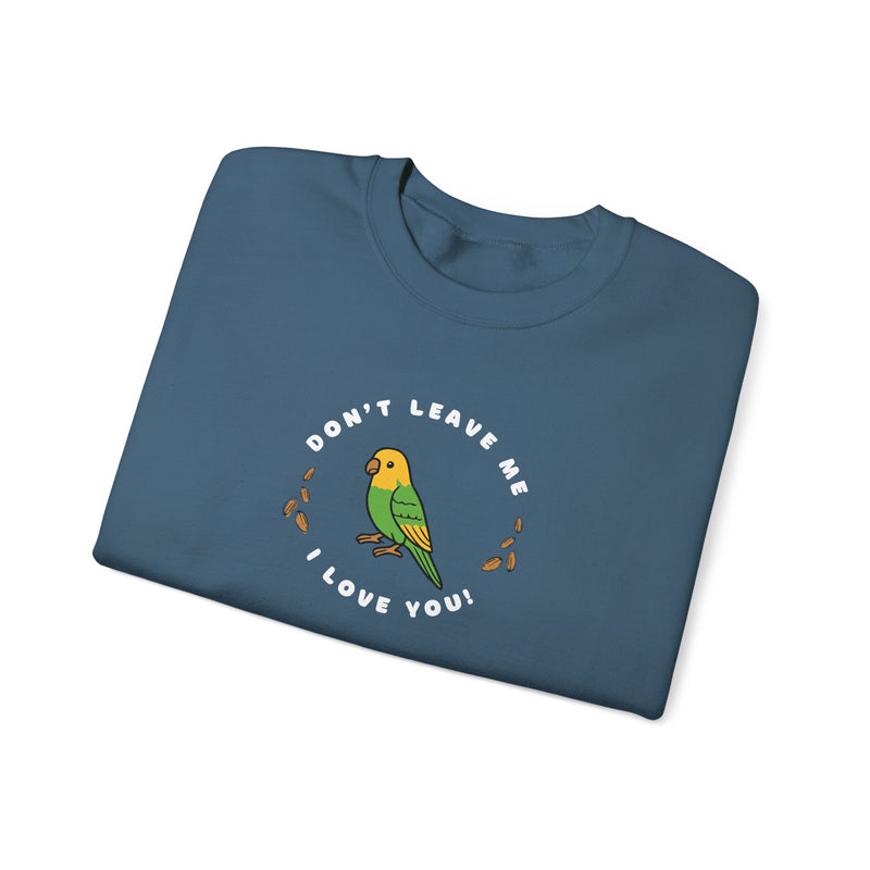 Lou Lou Don't Leave Me I Love You Sweatshirt Nancy Drew