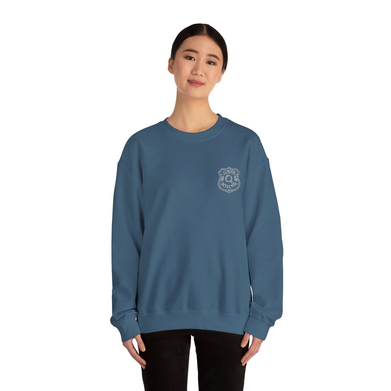Nancy Drew Senior Detective EMBROIDERED Unisex Crewneck Sweatshirt