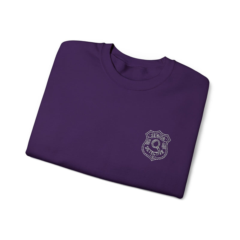 Nancy Drew Senior Detective EMBROIDERED Unisex Crewneck Sweatshirt