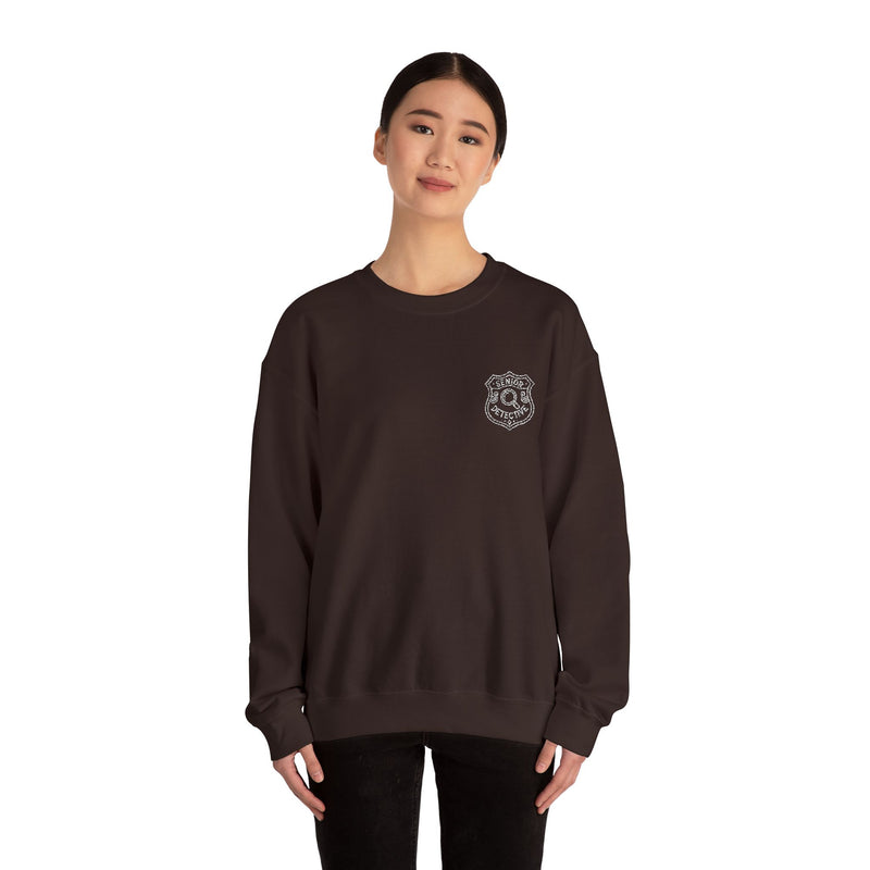 Nancy Drew Senior Detective EMBROIDERED Unisex Crewneck Sweatshirt