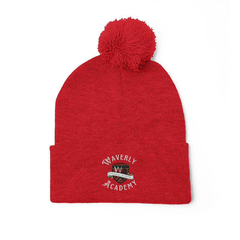 Waverly Academy Pom-Pom Knit Cap (Embroidery) Nancy Drew
