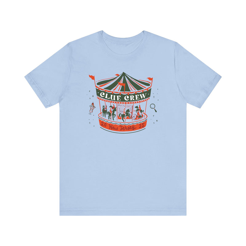 Clue Crew Trip 2025 Short Sleeve Tee, Nancy Drew