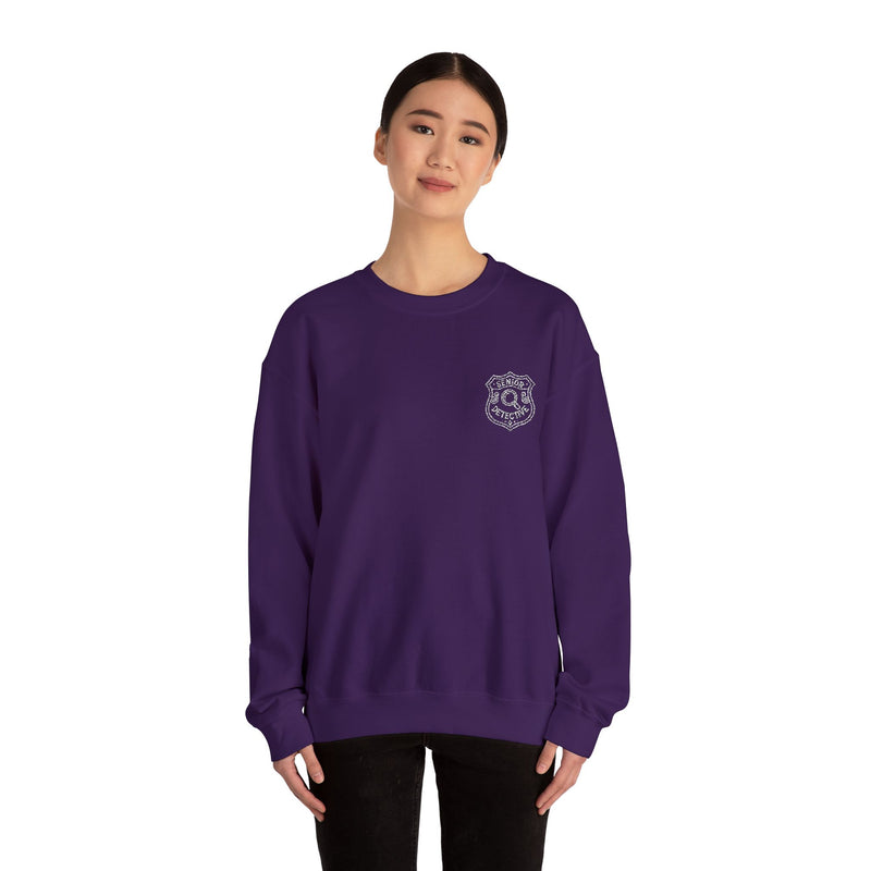 Nancy Drew Senior Detective EMBROIDERED Unisex Crewneck Sweatshirt