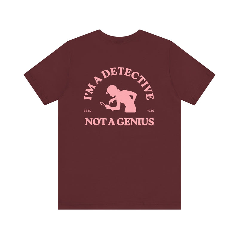 Nancy Drew Junior Detective Unisex Jersey Short Sleeve Tee