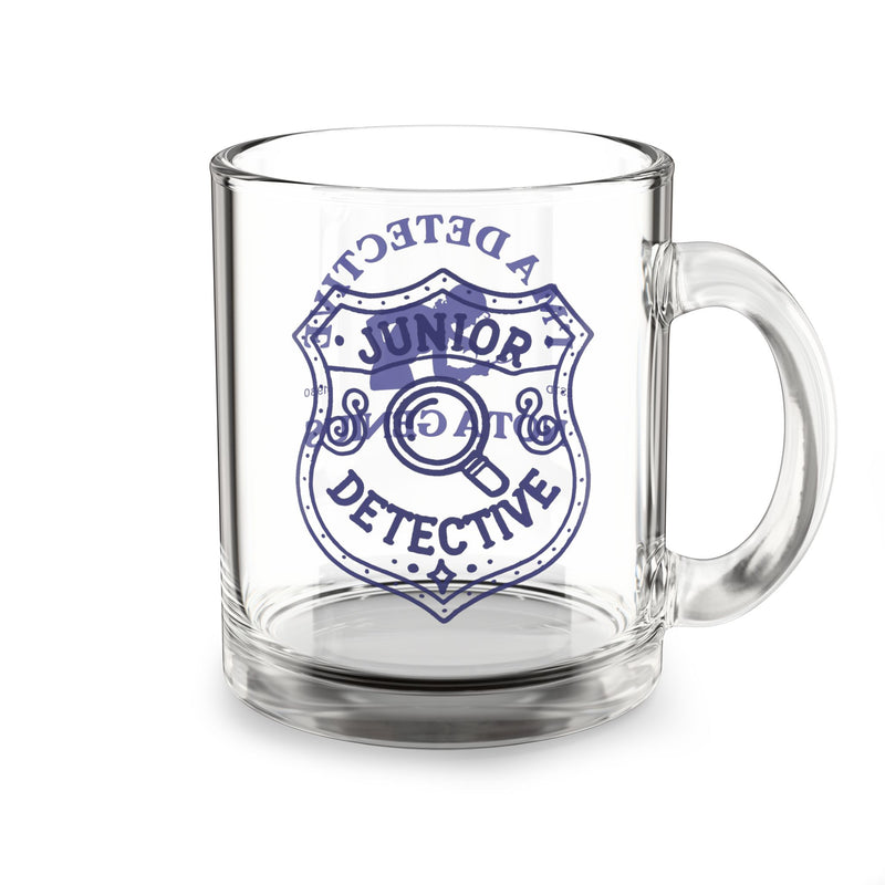 Nancy Drew Junior Detective Clear Glass Mug 10 oz