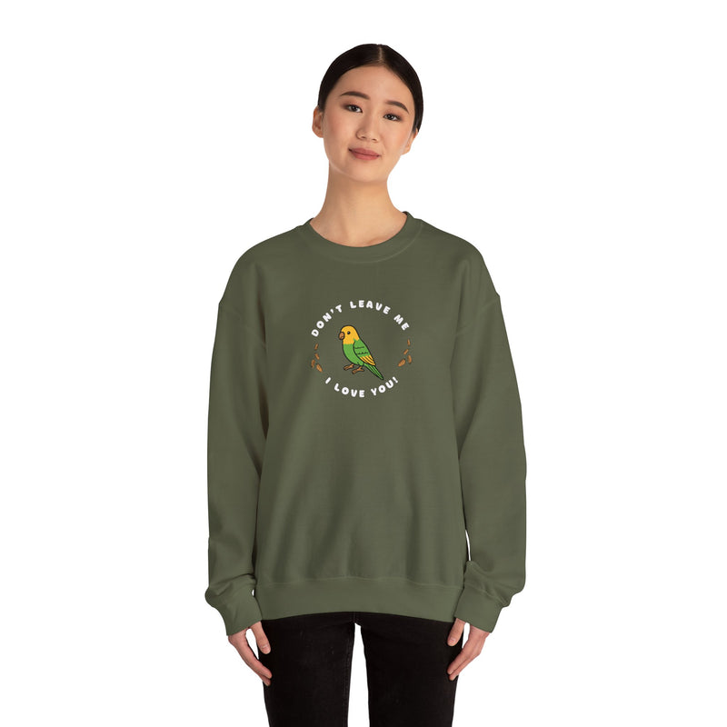 Lou Lou Don't Leave Me I Love You Sweatshirt Nancy Drew