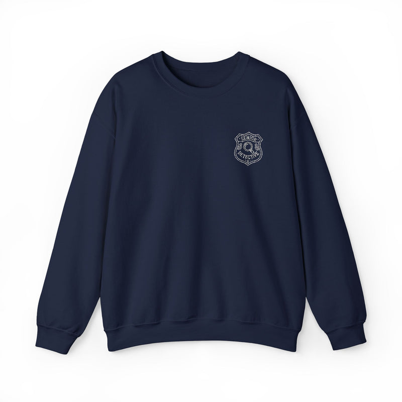 Nancy Drew Senior Detective EMBROIDERED Unisex Crewneck Sweatshirt