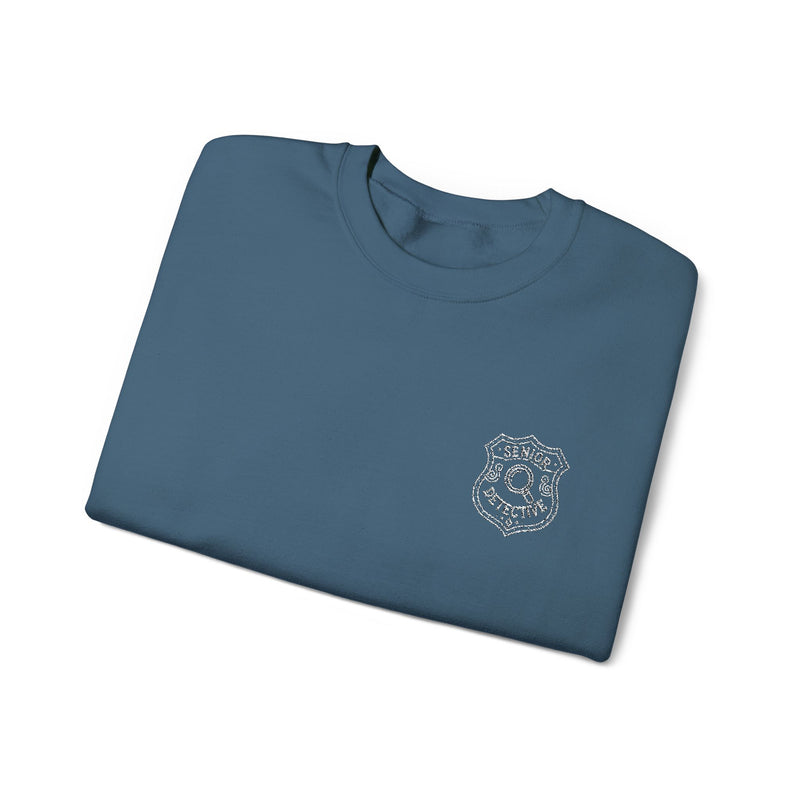 Nancy Drew Senior Detective EMBROIDERED Unisex Crewneck Sweatshirt