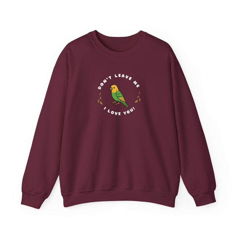Lou Lou Don't Leave Me I Love You Sweatshirt Nancy Drew