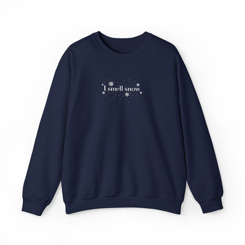 I Smell Snow EMBROIDERED Sweatshirt