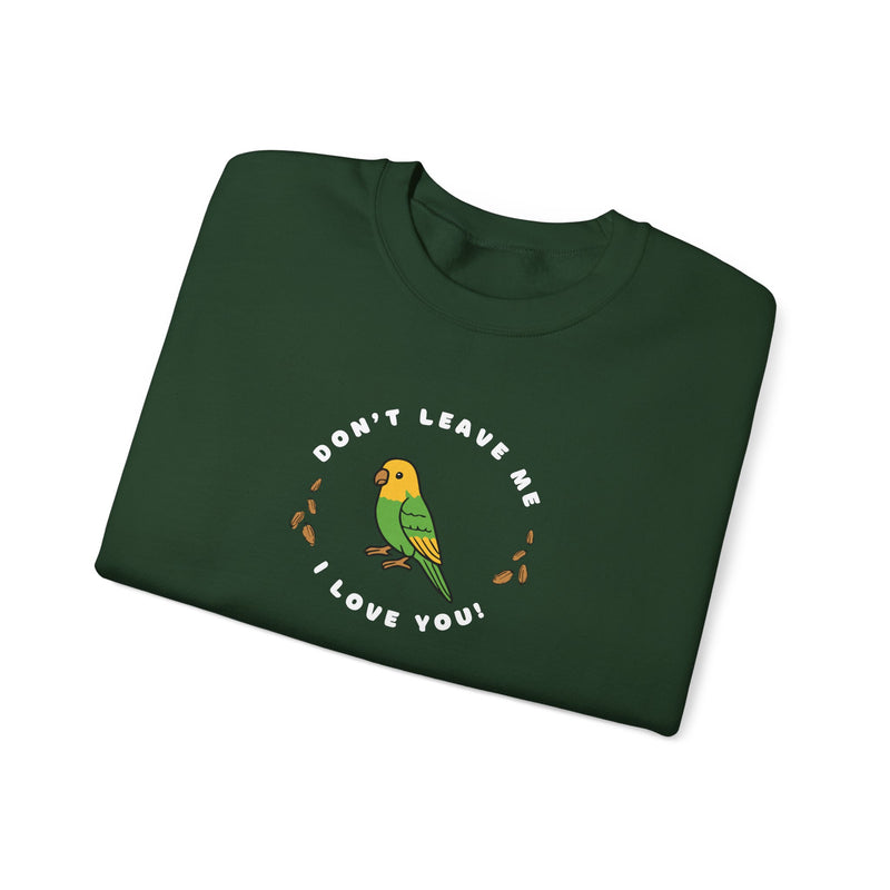 Lou Lou Don't Leave Me I Love You Sweatshirt Nancy Drew