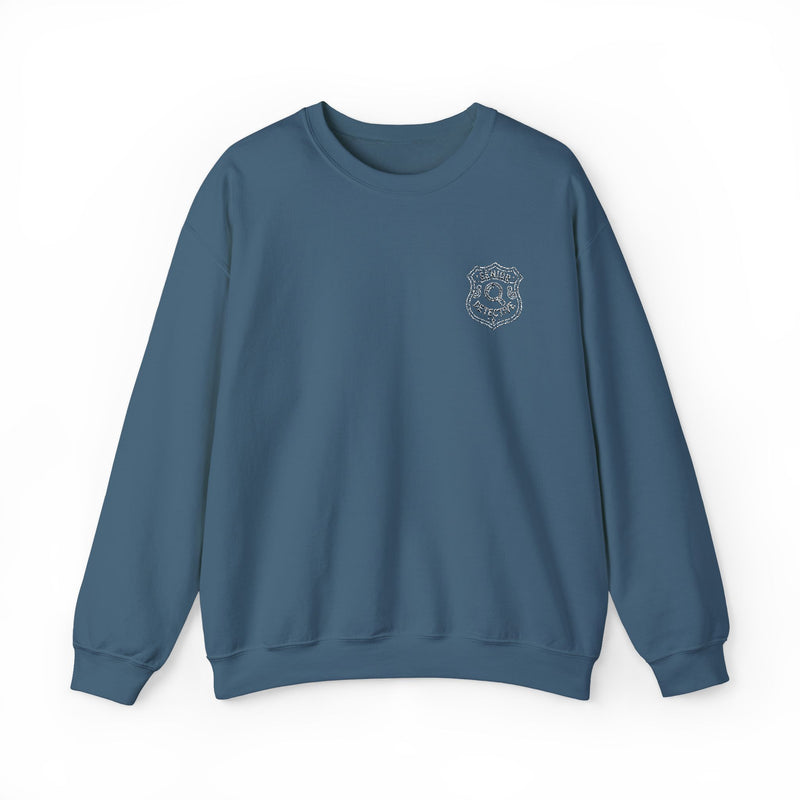 Nancy Drew Senior Detective EMBROIDERED Unisex Crewneck Sweatshirt