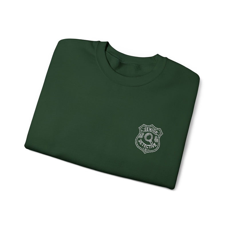 Nancy Drew Senior Detective EMBROIDERED Unisex Crewneck Sweatshirt