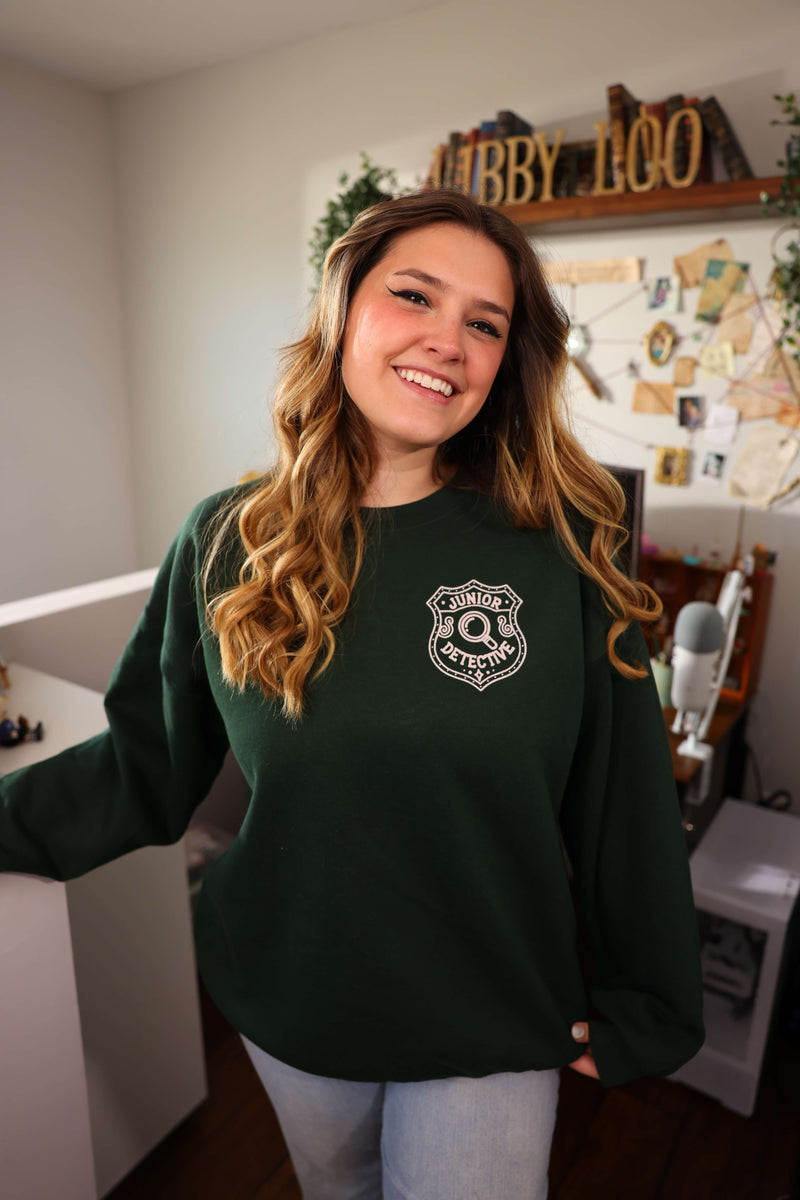 Nancy Drew Junior Detective Unisex Crewneck Sweatshirt