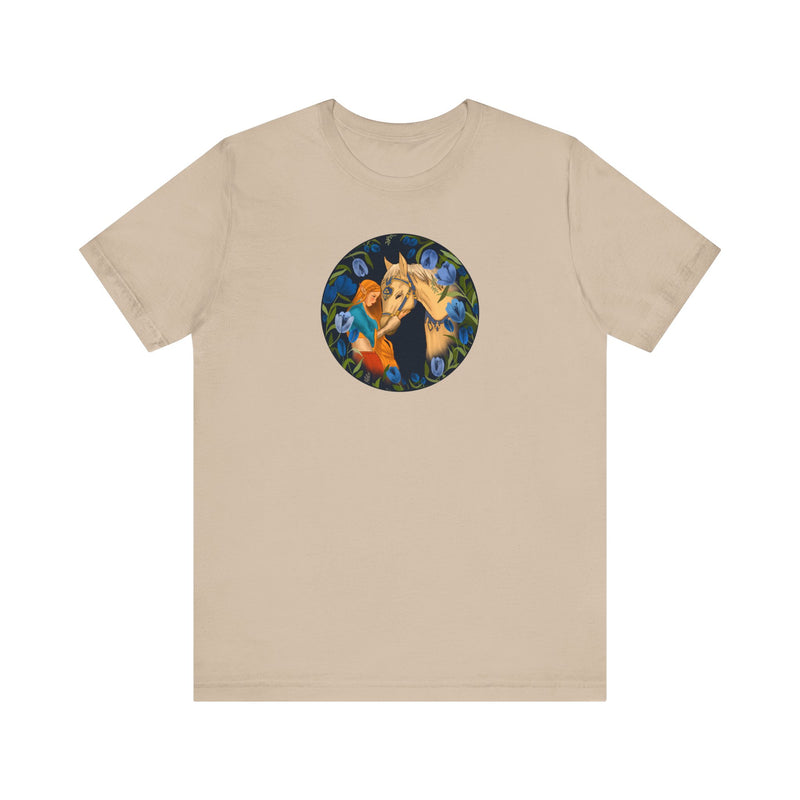 The Princess and Her Horse Unisex Tee