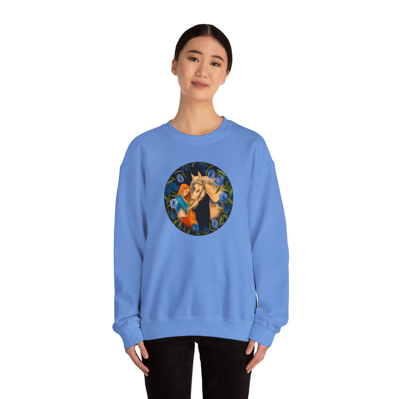 The Princess and Her Horse Sweatshirt