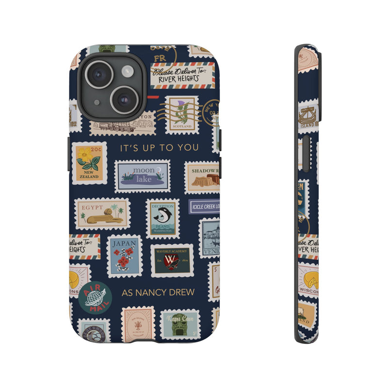 Nancy Travel Stamps Phone Case