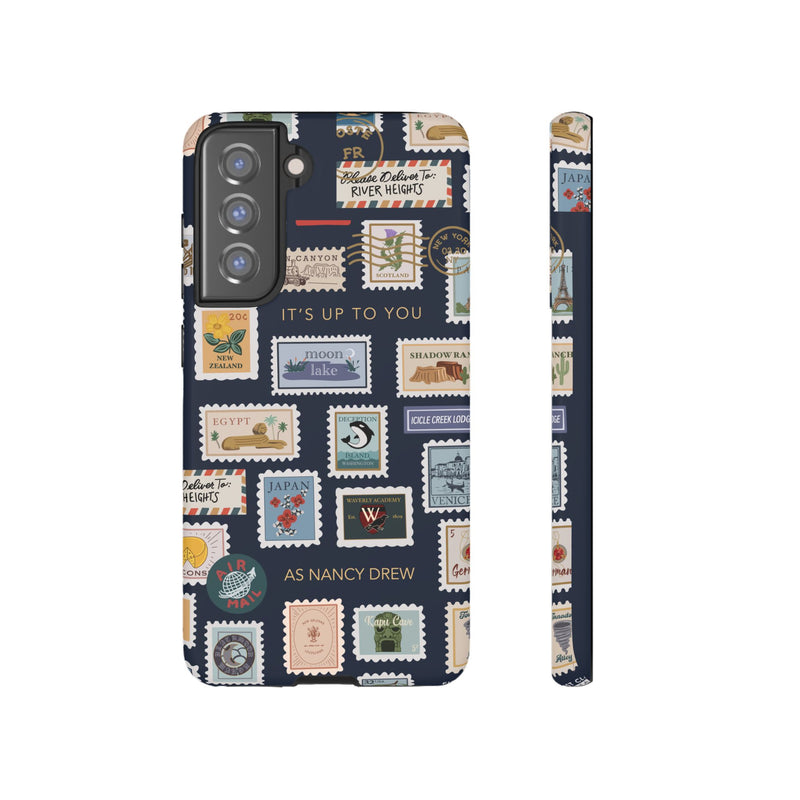 Nancy Travel Stamps Phone Case