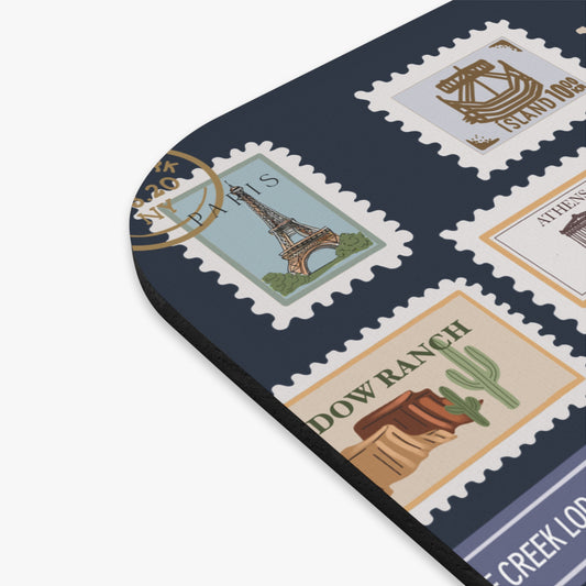 Nancy Drew Stamps Design Mouse Pad (Rectangle)
