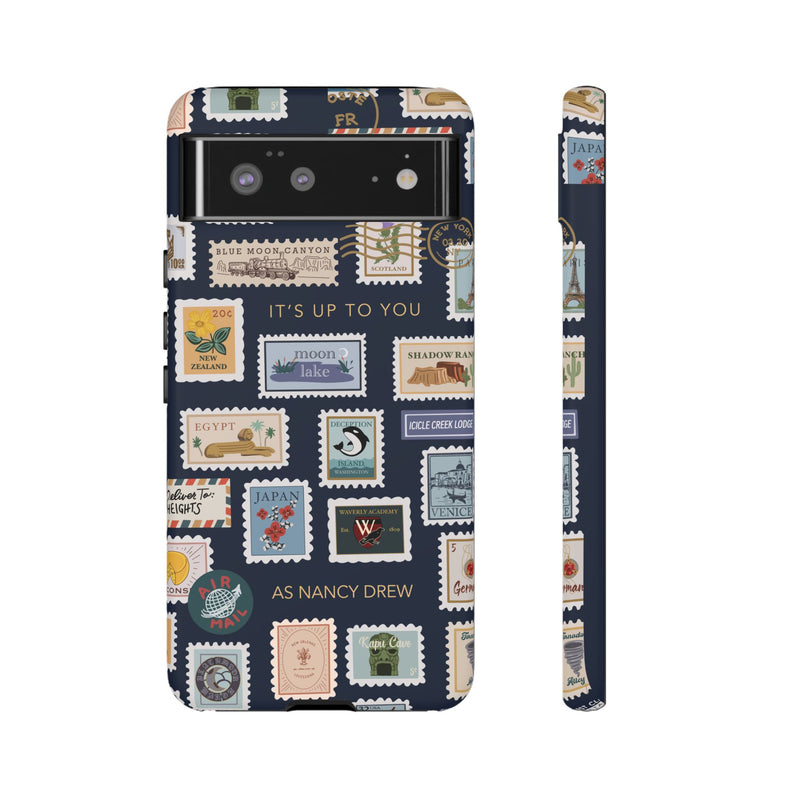 Nancy Drew Travel Stamps Phone Case