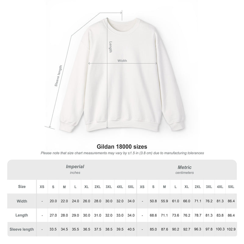 Homebody EMBROIDERED Unisex Heavy Blend™ Crewneck Sweatshirt