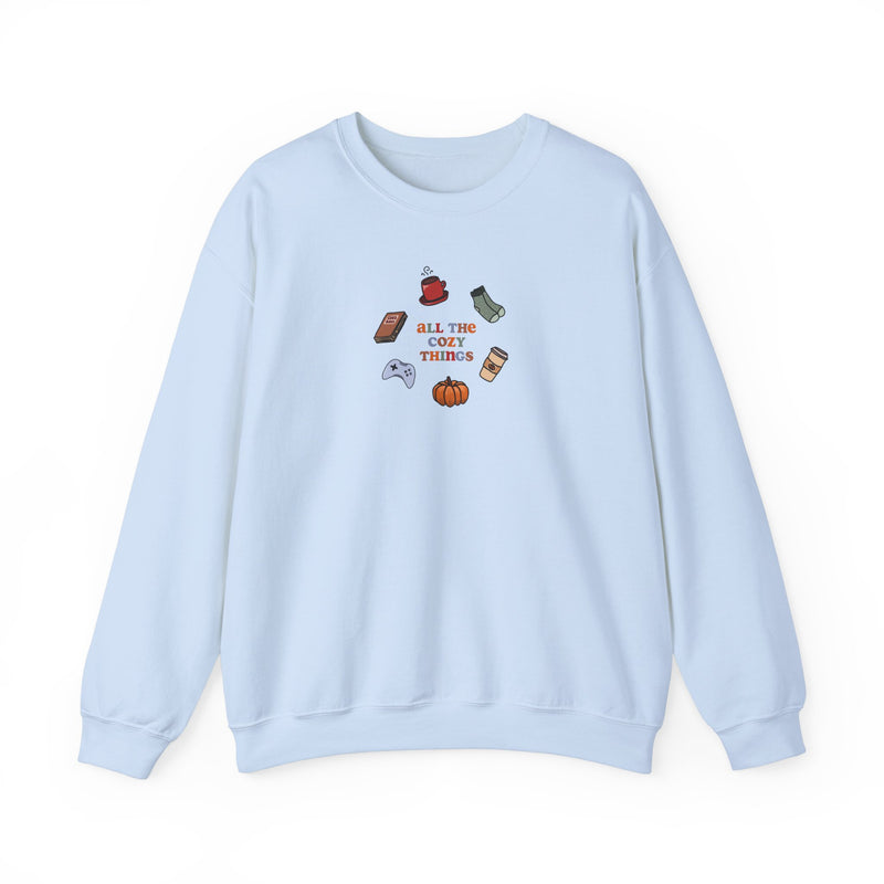 All the Cozy Things Sweatshirt | Unisex Sweatshirt | Fall Collection