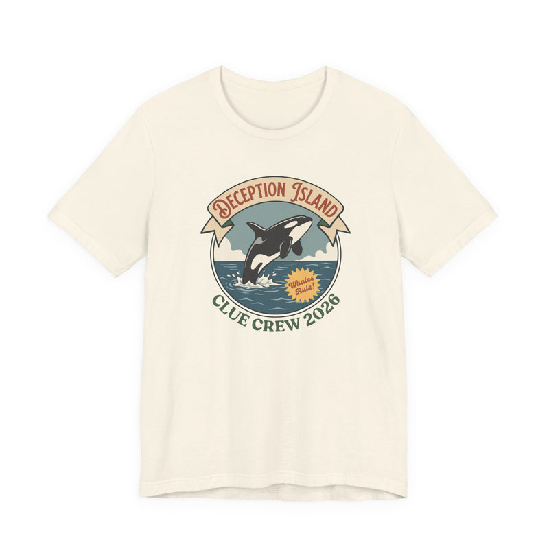 Clue Crew Trip 2026 Unisex Jersey Short Sleeve Tee