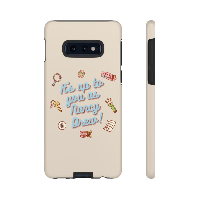 It's Up to You as Nancy Drew iPhone or Android Case | Nancy Drew