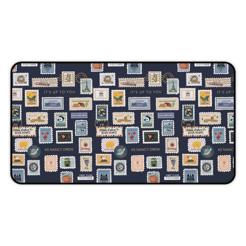 Nancy Drew Stamps Design Desk Mat (3 sizes)