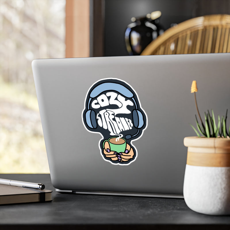 Cozy Streamer | Vinyl Sticker | Stickers