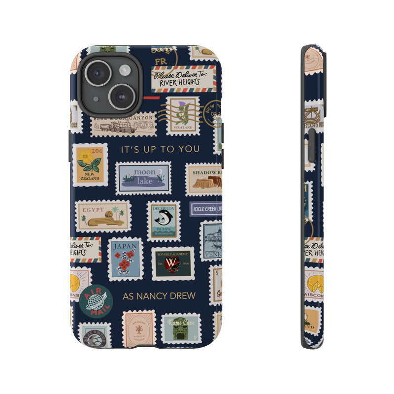 Nancy Travel Stamps Phone Case