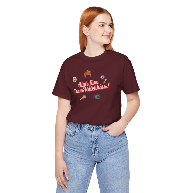 High Five Team Hotchkiss! | Unisex Jersey Short Sleeve Tee | Nancy Drew