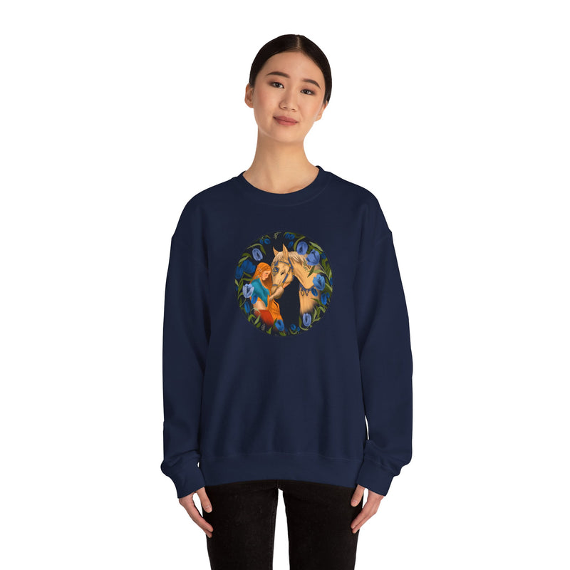 The Princess and Her Horse Sweatshirt