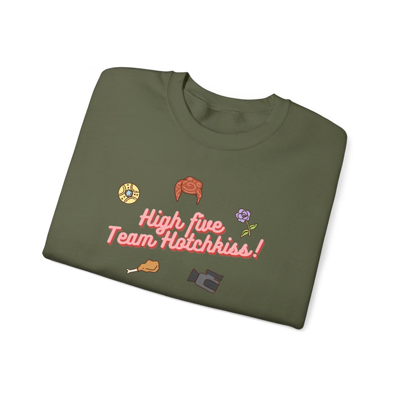 High Five Team Hotchkiss! | Unisex Crewneck Sweatshirt | Nancy Drew