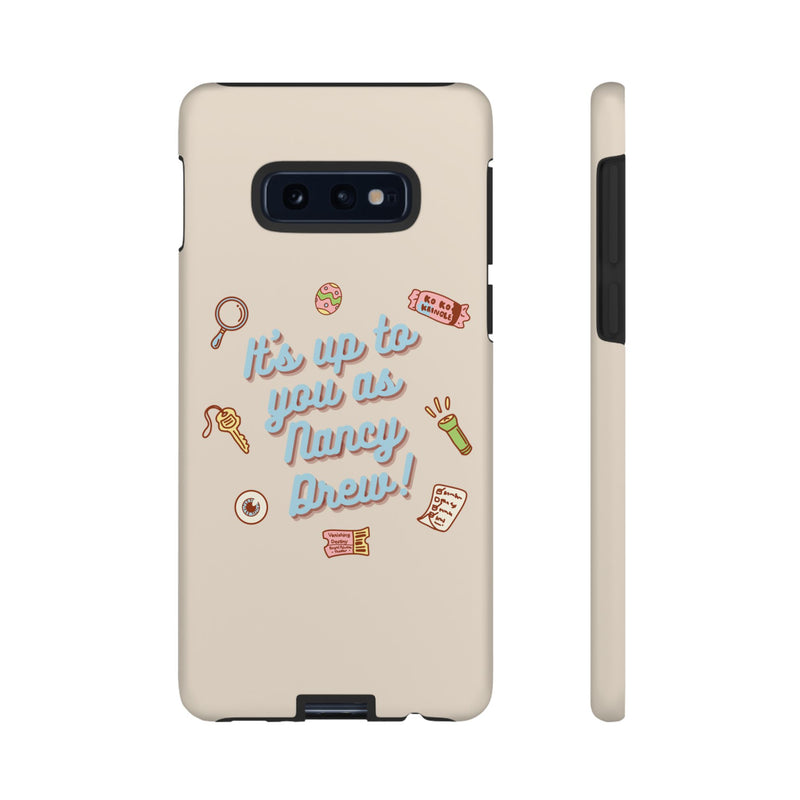 It's Up to You as Nancy Drew iPhone or Android Case | Nancy Drew