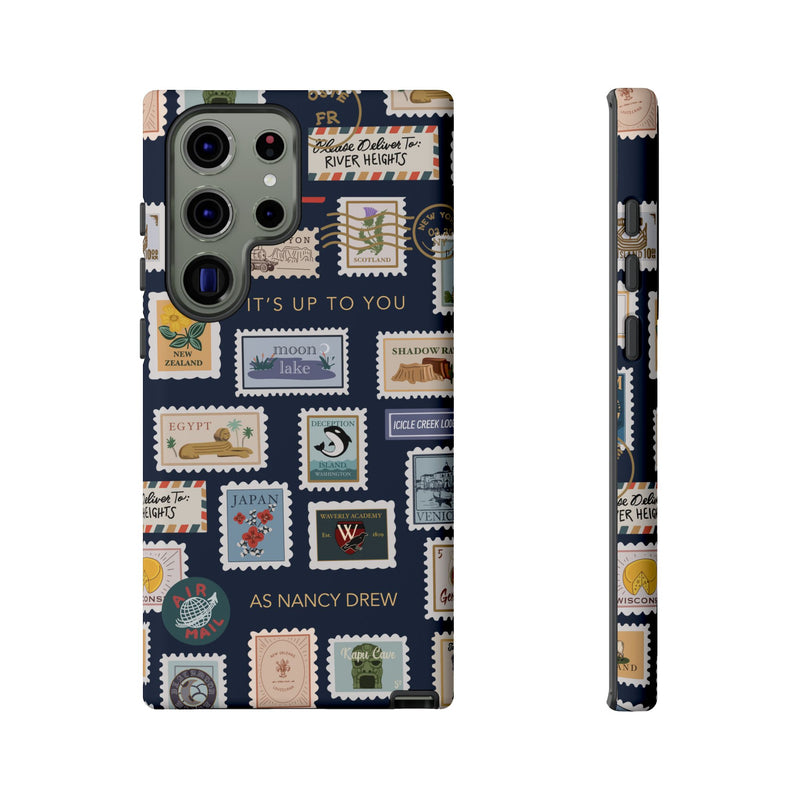 Nancy Drew Travel Stamps Phone Case