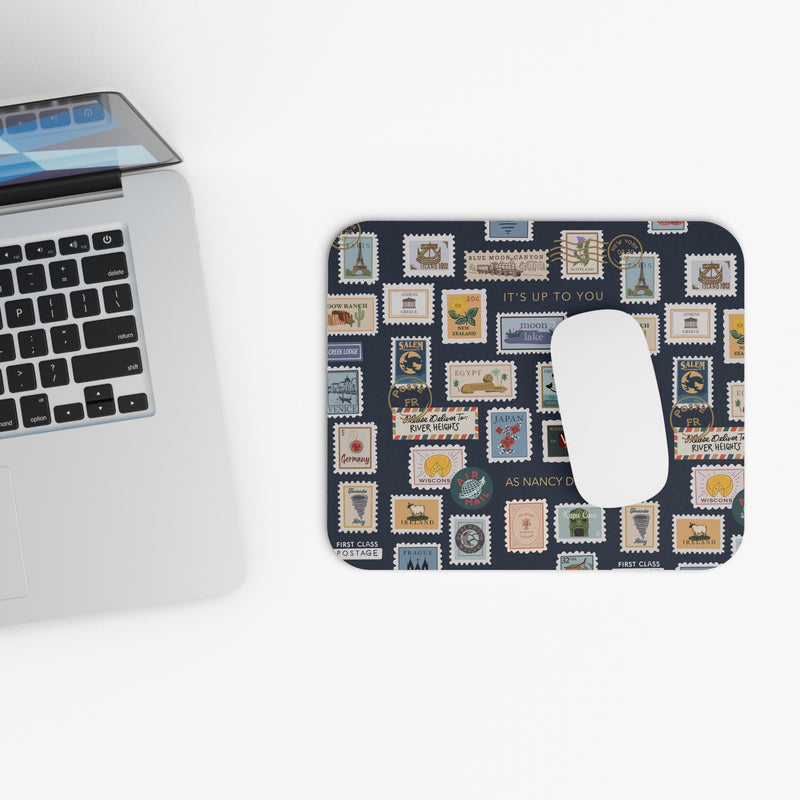 Nancy Drew Stamps Design Mouse Pad (Rectangle)