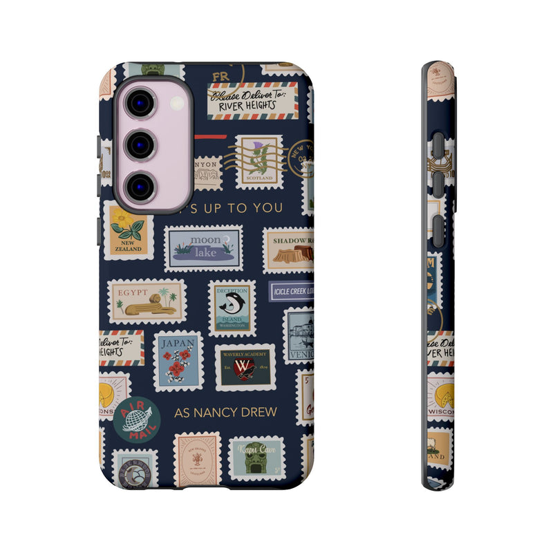 Nancy Drew Travel Stamps Phone Case